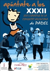 La Nucia Padel JEscolars Cartel 2014