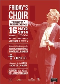La Nucia Cartel Fridays Choir 2014