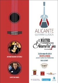 La Nucia Cartel Art Concert mayo 2014