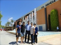 La Nucia CD Visita Singapur 2014