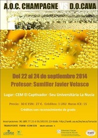 La Nucia Cartel Cava Curso 2014