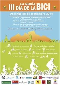 La Nucia Cartel Dia Bici 2014