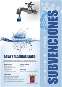 La Nucia Cartel Agua Subv 2 2014