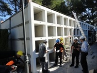 La Nucia Cementerio Obras Nichos 2014
