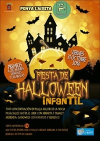 La Nucia cartel Halloween Fiesta Inf 2014