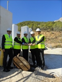 La Nucia Gas Nat Planta inaug 2014