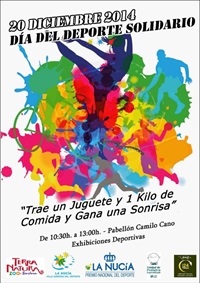 La Nucia Cartel Deporte Solid 2014