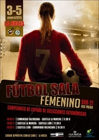 La Nucia Cartel Futbol Sala dic 2014