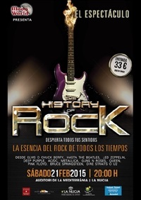 La Nucia cartel History Rock 2015