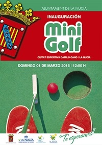 La Nucia Cartel Minigolf 2015