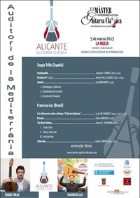 La Nucia Cartel aud guitarra 2015