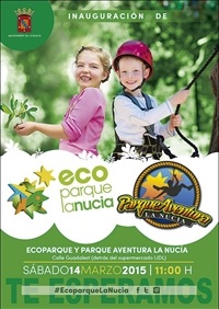 La Nucia Cartel Ecoparque inag 2015