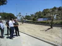 La Nucia CV70 obras visita 2015