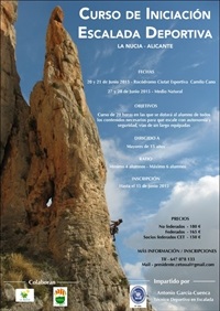 La Nucia Escalada Cartel
