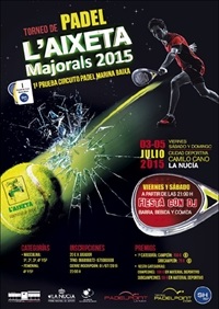 La Nucia Cartel Padel Majorals 2015