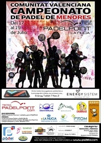 La Nucia Cartel Padel Aut Menores 2015