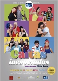 La Nucia Cartel Teatro Cartas 2015
