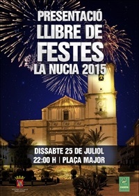 La Nucia Cartel Festes Llibre Present 2015