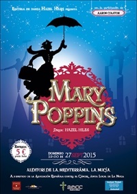 La Nucia cartel Mary Poppins sept 2015