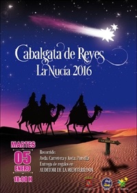 La Nucia Cartel cabalgata 2016
