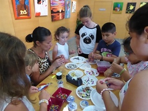 El Taller de Abalorios finalizó el pasado 12 de julio