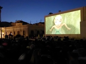 Proyección de "Campanilla" el pasado jueves