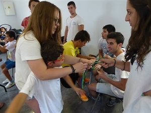 Los talelres del Campus Integra se realizan en el aula de Educación Vial