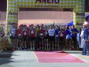 Salida de la San Silvestre en 2015 desde la plaça Auditori de Les Nits