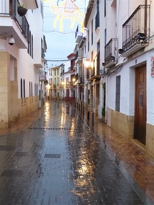 Carrer Major esta mañana