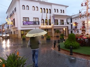 Las lluvias han caído durante todo el fin de semana
