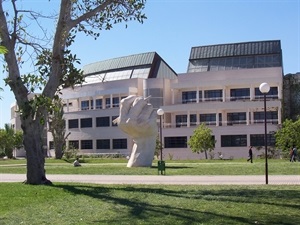 Campus de la Universidad de Alicante, donde estudian un gran porcentaje de los universitarios nucieros