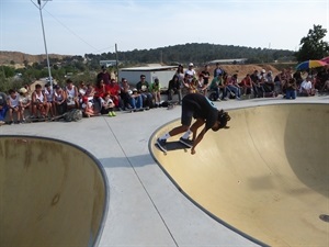 El Skatepark de La Nucía acoge las clases de skate