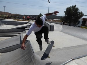 Truco imposible en el Skatepark