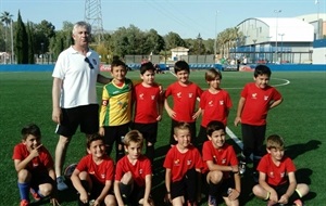 Los Prebenjamines 2009 golearon 1-5 al Colegio Elians