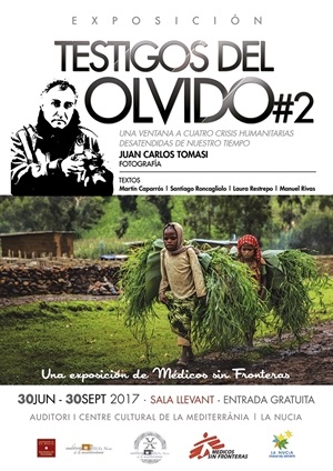 Cartel de la exposición “Testigos del Olvido #2”