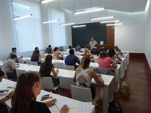 En esta convocatoria extraordinaria se utilizan varias aulas de la Seu Universitària de La Nucía