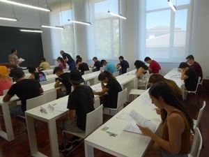 407 alumnos de Villajoyosa, Benidorm y La Nucía se han examinado en La Nucía del PAU 2017