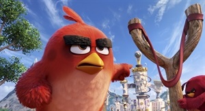 Una de las escenas de "Angry Birds. la película"