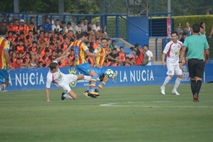 Fue el primer partido de pretemporada para los dos equipos