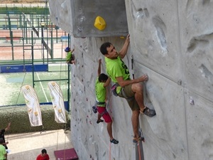 La competición se desarrolló en el Rocódromo de la Ciutat Esportiva Camilo Cano de La Nucía