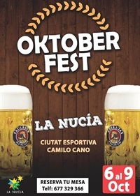 La Nucia Cartel Oktober fest w 2017