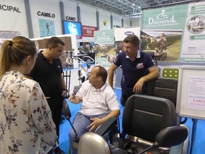 Uno de los stands de la IV Exponucía