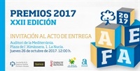 Invitación premios AEFA- Cara A