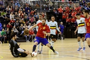España creó gran número de ocasiones durante todo el partido