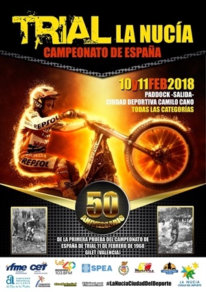 El Campeonato de España de Trial SPEA RFME arranca en #LaNucíaCiudadDelDeporte, del 9 al 11 de febrero