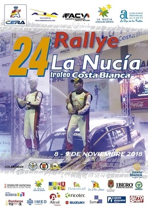 Cartel Rallye La Nucía- Trofeo Costa Blanca 2018