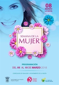 La Nucia Cartel Semana Mujer 2018