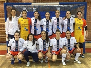 Equipo de fútbol sala de la UA