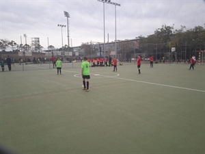 El alevín A ganó en San Vicente