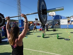 Exhibición de Crossfit, una de las novedades de esta edición